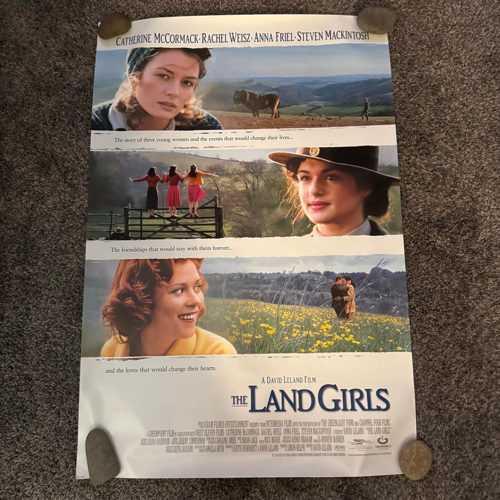 The Land Girls Original 27 X 40 Theatrical Movie Poster